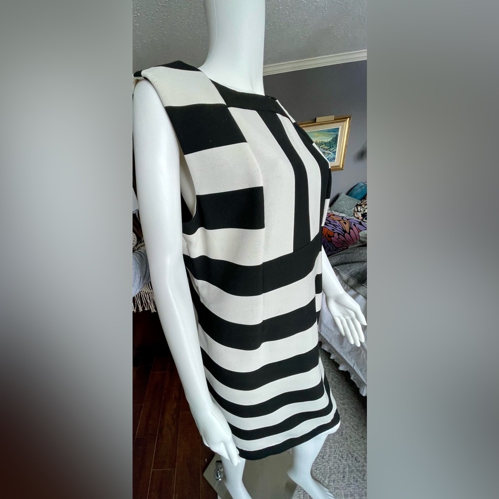 Jaeger Striped Dress - Picture 8 of 17